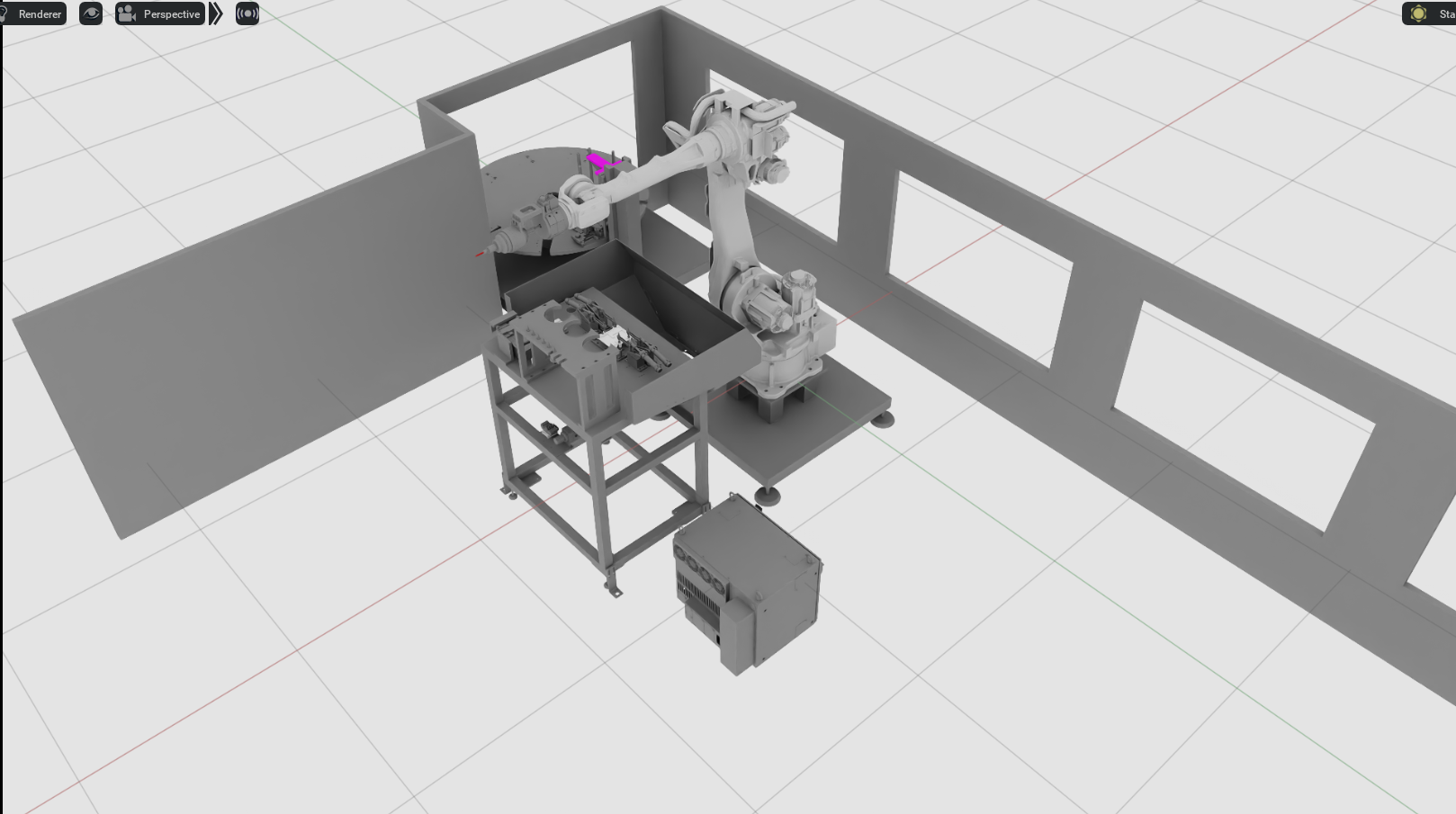 Generated simulation environment