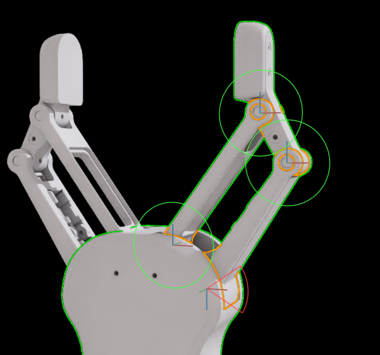 Finger joint type settings